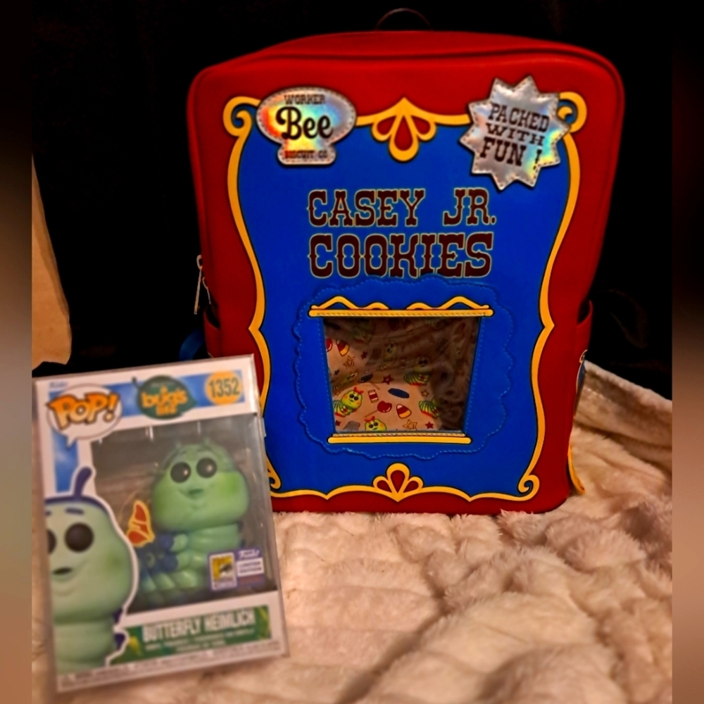 Loungefly Limited Edition SDCC Disney Casey Jr. A Bug’s Life WITH FUNKO